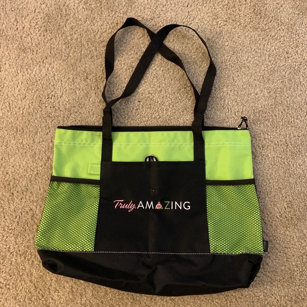 Delta Zeta Tote Green